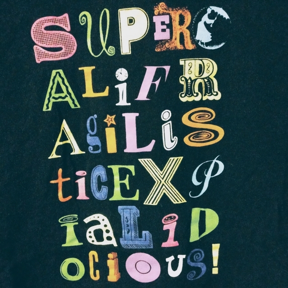 Black Mary Poppins the Musical Graphic Tee - Large - Picture 2 of 4